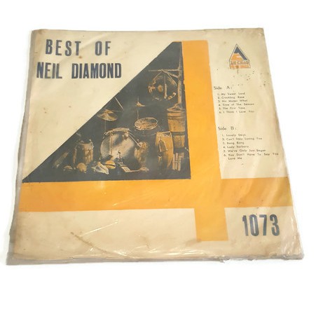 แผ่นเสียงมือสอง ของแท้ : Best of Neil Diamond