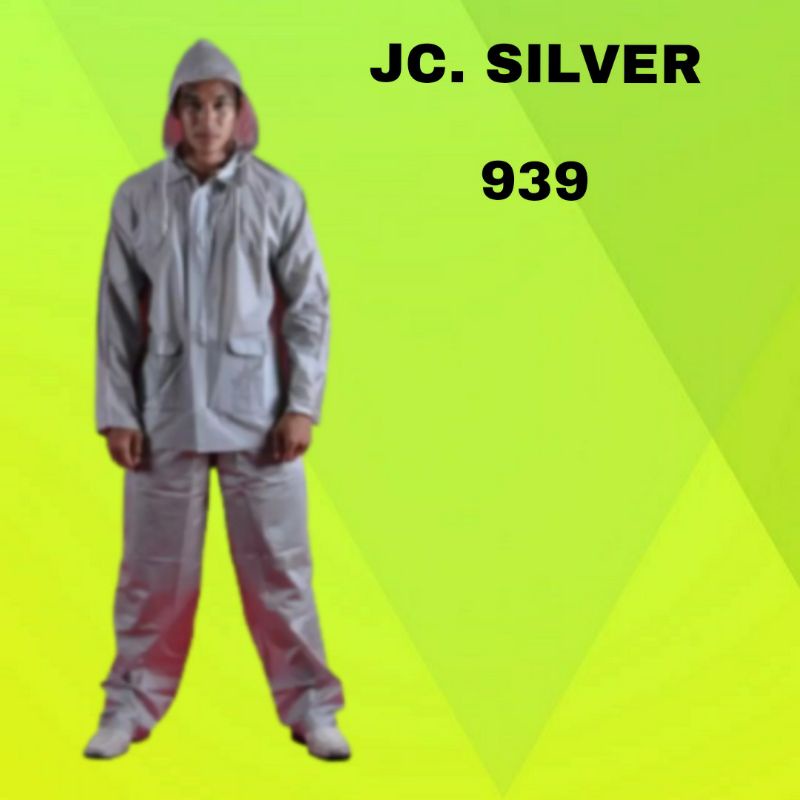 SILVER 939 DOLPHIN BLUE JACKET PANTS เสื้อกันฝน