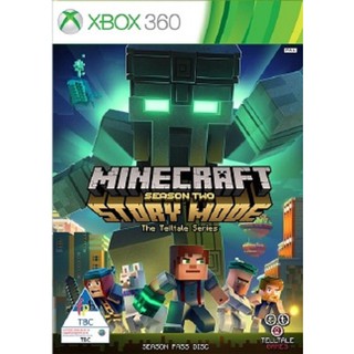 แผ่น XBOX 360 Minecraft Story Mode Season Two The Telltale Series ใช้กับเครื่องที่แปลงระบบ JTAG/RGH
