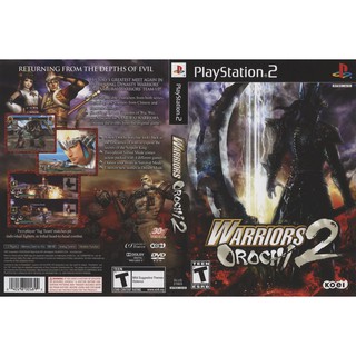 WARRIORS OROCHI 2 [PS2 US : DVD5 1 Disc]