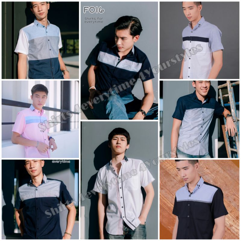 👔 เสื้อเชิ้ตผู้ชาย เสื้อเชิ้ตแขนสั้น ใส่งานแต่ง ใส่เที่ยว ราคาถูก สินค้าขายดี