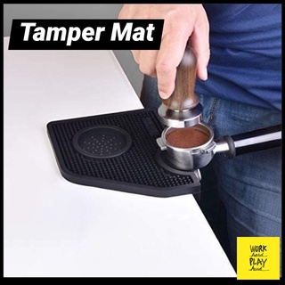 WHPH shop Tamper Mat ยางรองแทมเปอร์ ยางรองกดกาแฟ ยางรองโต๊ะกดกาแฟ คุณภาพงานส่งออก ขายบน Amazon