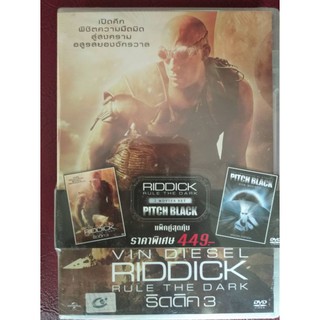 DVD​ SE​ แพ็คคู่ RIDICK 3 + PITCH BLACK