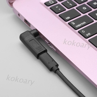 POWER Kok Usb Type C Female To 4 . 5X3 . 0 Mm ปลั๊ก Dc อะแดปเตอร์สําหรับ Dell Xps12 13 9360 9350