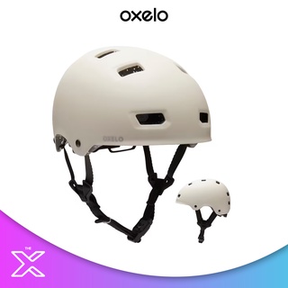 OXELO หมวกกันน็อคสำหรับอินไลน์สเก็ตและสเก็ตบอร์ดรุ่น MF900 (สีเบจ) 8547115