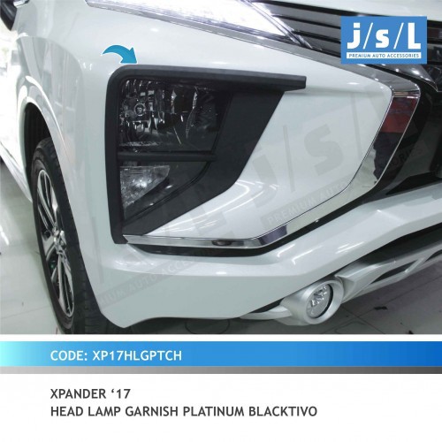 Jsl Xpander ด้านหน้า Garnish / ไฟหน้า Garnish Platinum Blacktivo Xpander