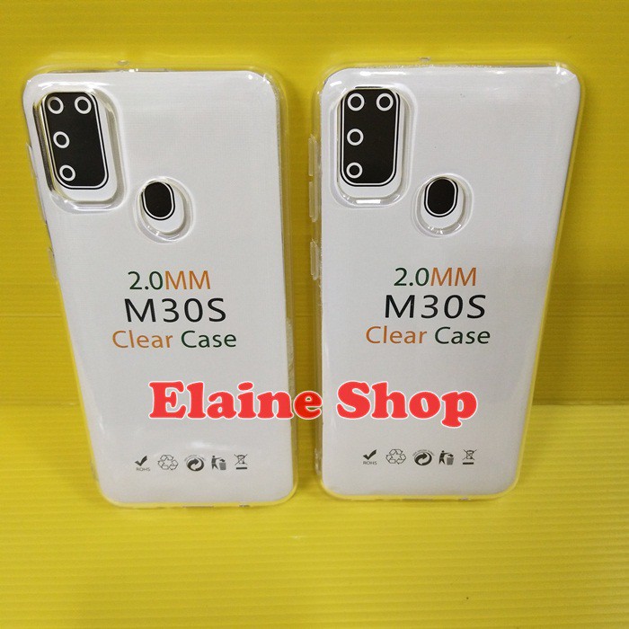 SOFTCASE Samsung M30S M307 - CASE CLEAR HD PREMIUM Samsumg M307 M30s 2mm CLEAR PREMIUM MATERIAL