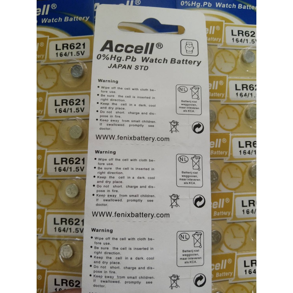 ถ่านนาฬิกา 621 Accell ถูกที่สุด เบอร์ถ่านยอดนิยม ซื้อเยอะราคาส่ง !! ถูก แท้ ชัวร์