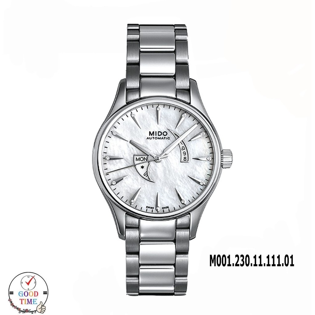 Mido Automatic นาฬิกาข้อมือหญิง รุ่น M001.230.11.111.01