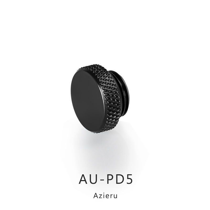 Azieru G1/4 นิ้ว ปลั๊กระบบระบายความร้อนด้วยน้ํา โลหะ ซีลล็อคหม้อน้ํา ปลั๊กปลายหม้อน้ํา รุ่นพิเศษ อุปกรณ์เสริมพีซี ข้อต่อ AU-PD5