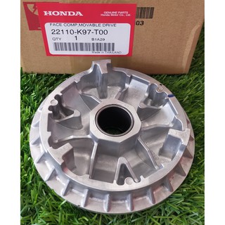 22110-K97-T00 หน้าสัมผัสเคลื่อนที่ของพูลเลย์ขับ Honda แท้ศูนย์