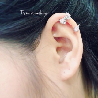 Ear Cuff โบว์ (ส่งฟรี)