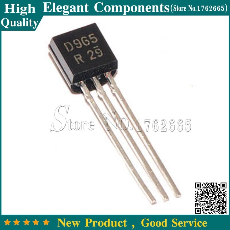 50PCS D965 TO92 2SD965 TO-92 5A 20V 1W Triode Transistor Free Shipping