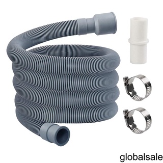 Washing Machine Dishwasher Drain Waste Hose Waste Water Outlet Expel Soft Tube Stretchable