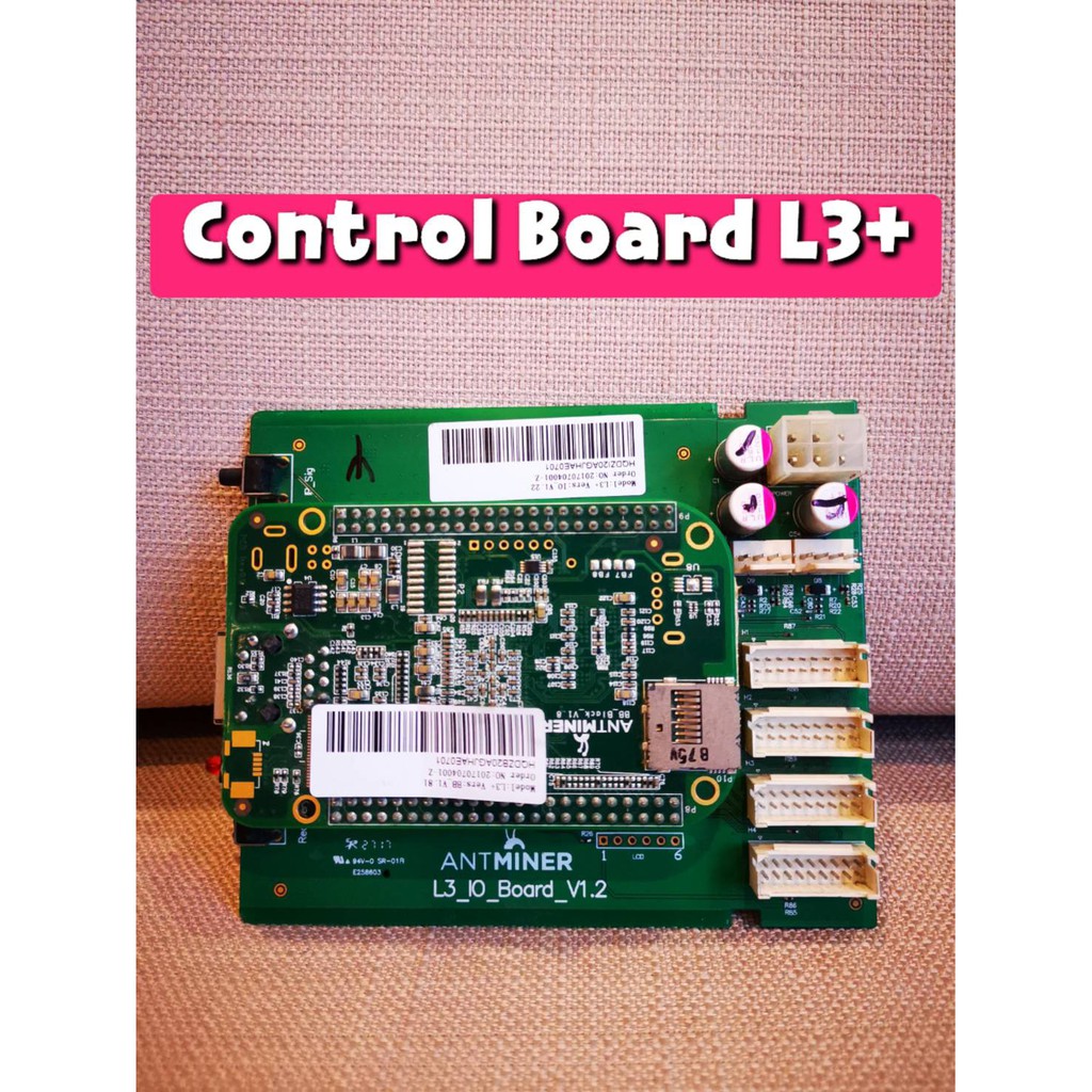 คอนโทรลบอร์ด(Control Board) Antminer L3+ สินค้ามือสอง(พร้อมส่ง)