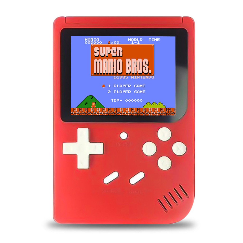 3 Retro Mini rotable Handheld Video Game Console BuiltIn 300 Games Red ...