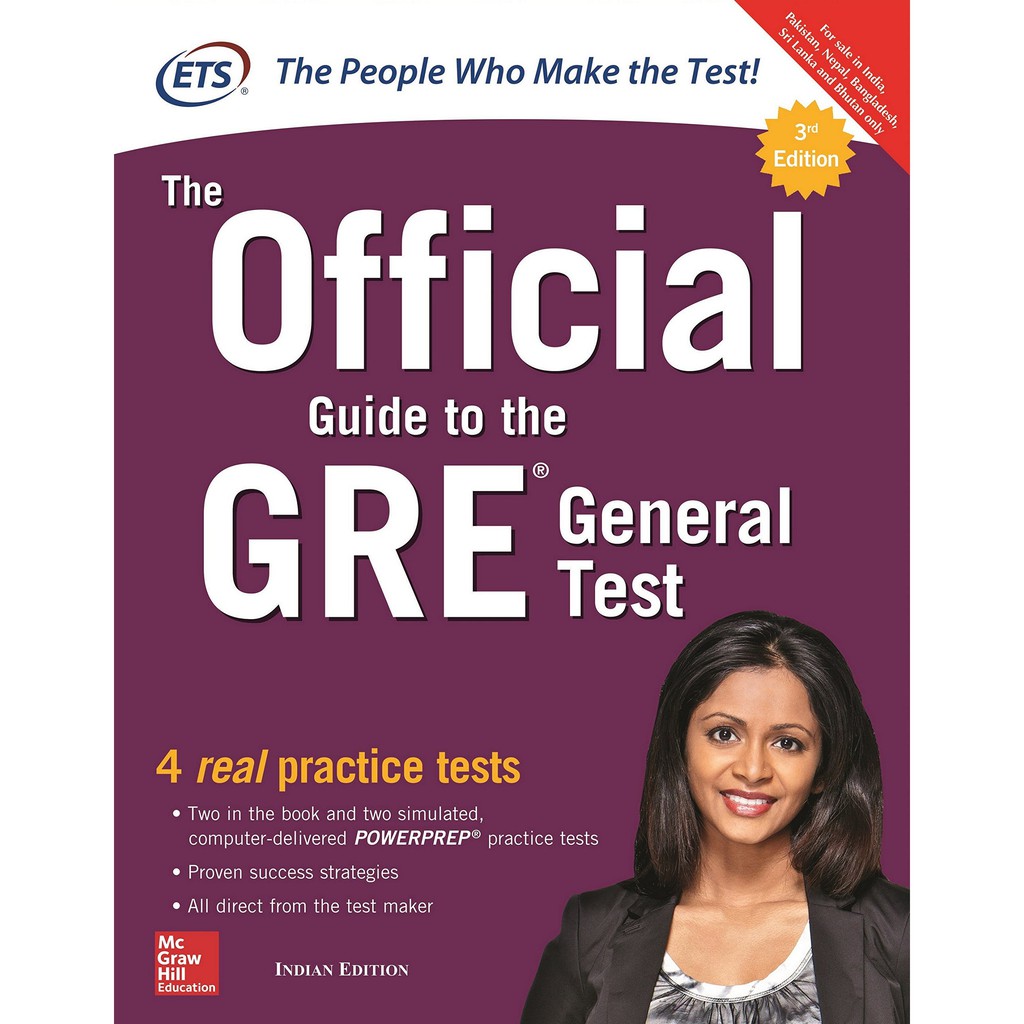 The Official Guide to the GRE General Test (3rd CSM) [Paperback] หนังสือภาษาอังกฤษมือ1 (ใหม่) พร้อมส