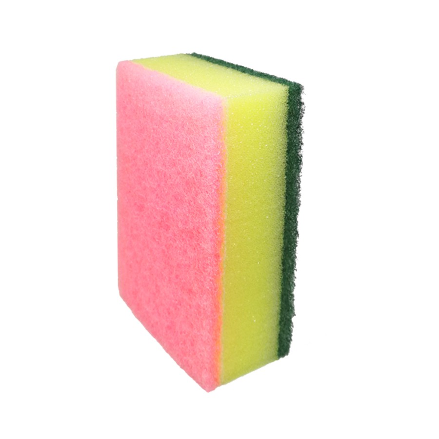 Poly-Brite โพลี-ไบรท์ ใยขัดอเนกประสงค์ 2in1 รุ่นเต็มมือ ขัดคราบฝังแน่น/ทั่วไป ฟองน้ำนุ่ม อุ้มน้ำดี - รูปที่ 3