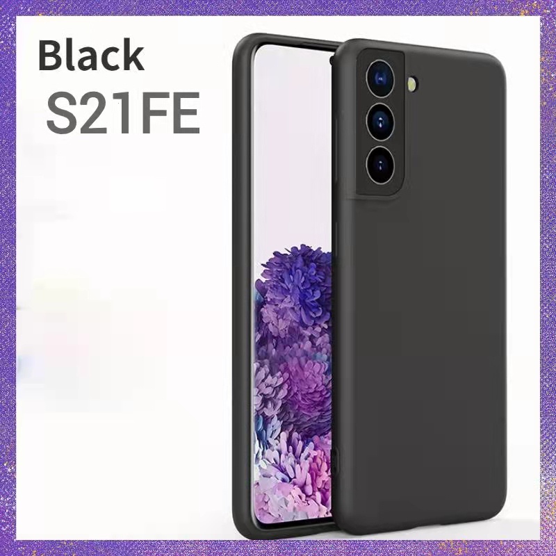 S21FE(พร้อมส่งในไทย)เคสTPU​นิ่ม​สีพาสเทลแบบคลุมกล้องSamsung Galaxy S21FE/Galaxy S21FE 5G