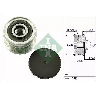 มู่เล่ไดชาร์ท Teana ปี09-14 J32 เครื่อง2.5 (รูปจริง) / INA 535027310 ,F-600038