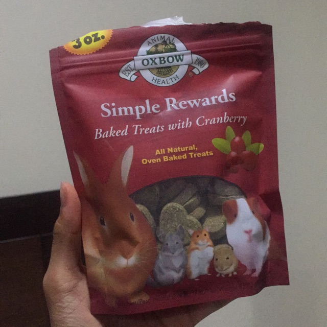 OXBOW ขนม แฮมสเตอร์ กระต่าย แกสบี้ ชินชิล่า