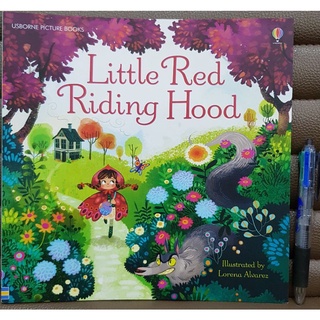 Little Red Riding Hood picture book กระดาษอ่อน ขอบดอกไม้