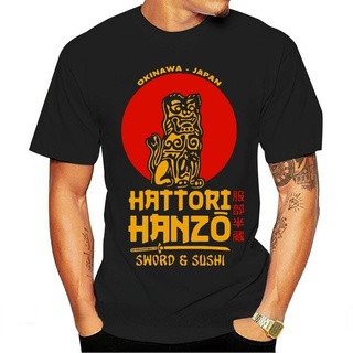 [S-5XL]เสื้อยืด พิมพ์ลายกราฟิก Hatori Hanzo Samurai Sword แฟชั่นฤดูร้อน สไตล์ญี่ปุ่น สําหรับผู้ชาย