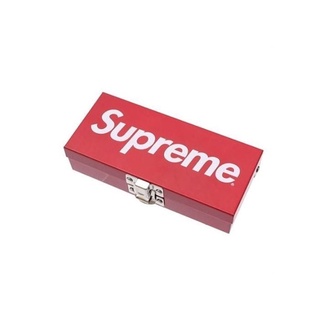 SLUM LTD - Supreme Small Metal Storage Box Red