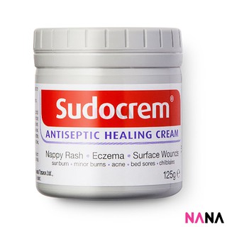 Sudocrem Antiseptic Healing Cream 125g ครีมเอนกประสงค์ ช่วยรักษาและปกป้องผิวที่บอบบาง 125 กรัม (หมดอายุ:02 2025)