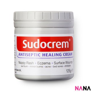 Sudocrem Antiseptic Healing Cream 125g ครีมเอนกประสงค์ ช่วยรักษาและปกป้องผิวที่บอบบาง 125 กรัม (หมดอายุ:02 2025)