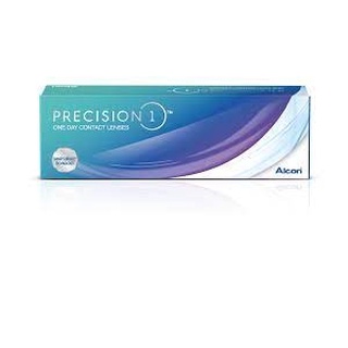 Alcon Precision1 คอนแทคเลนส์ใส รายวัน สำหรับสายตาสั้น (1 กล่อง บรรจุ 30 ชิ้น) ค่าสายตาระบุในแชทครับ