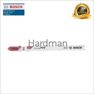 Bosch ใบเลื่อย T 102D PP (5 pcs) #308