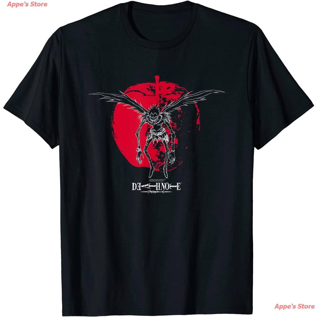 Appe's Store Cartoon Death Note Ryuk On Apple T-Shirt เสื้อยืดอนิเมะผู้ชาย