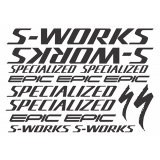 [ใหม่] สติกเกอร์โลโก้ EPIC สําหรับติดกรอบรถจักรยาน SWORKS 15 ชิ้น