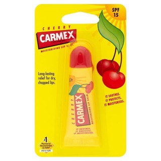 ✅ Carmex Daily Care Moisturizing Lip Balm Fresh Cherry SPF15 10g ลิปบาล์ม แบบหลอด กลิ่นเชอรรี่