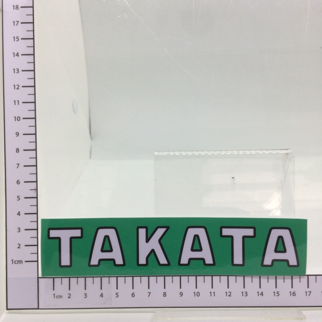 F74 Takata สติ๊กเกอร์สี่เหลี่ยม