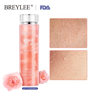 FDA BREYLEE โทนเนอร์หน้ากุหลาบ โทนเนอร์กรดไฮยารูลอนิกให้ความชุ่มชื้น