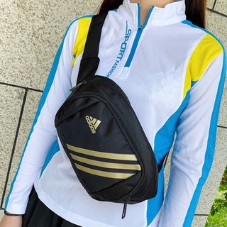 Adidas กระเป๋าวิ่งกระเป๋าสะพาย Man and Women Travel Waist Bag