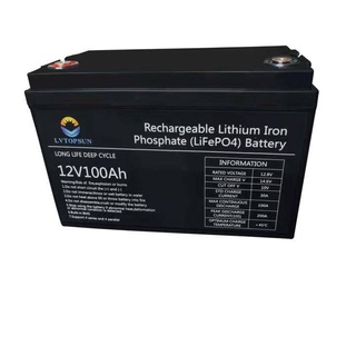 LVtopsun LiFePO4 12V 100A(แบตเตอรี่ ลิเที่ยม 12V 100Ah)