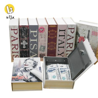 WiJx❤❤❤Summer Korean Storage Safe Box Dictionary Book Bank Money Cash Jewellery Hidden Secret Security Locker @TH