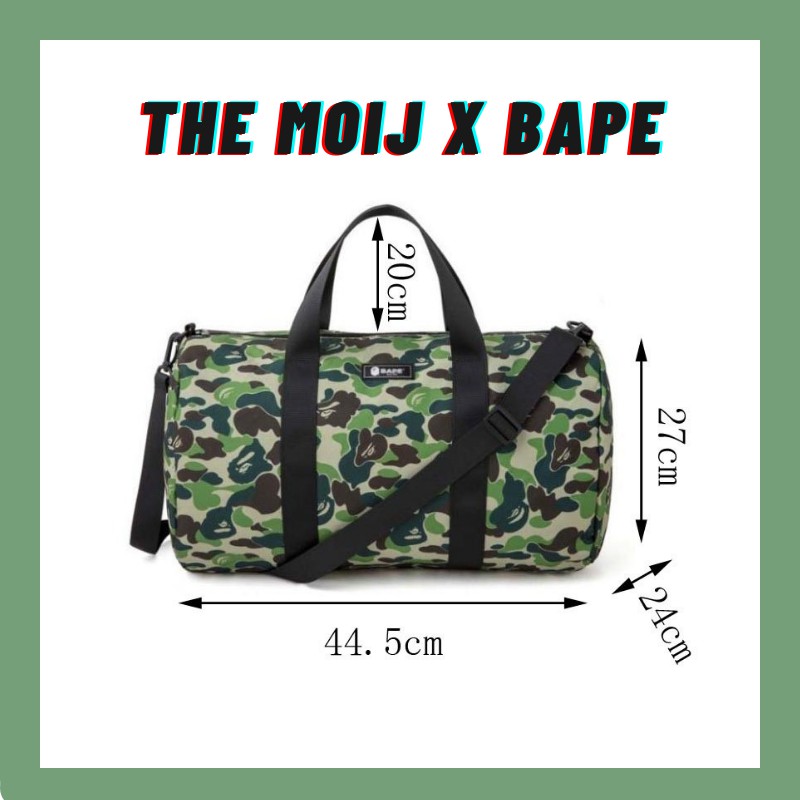 Bape Camo 2020 Empty Bag - APE Boston Big Duffle Bag e-MOOK Magazine