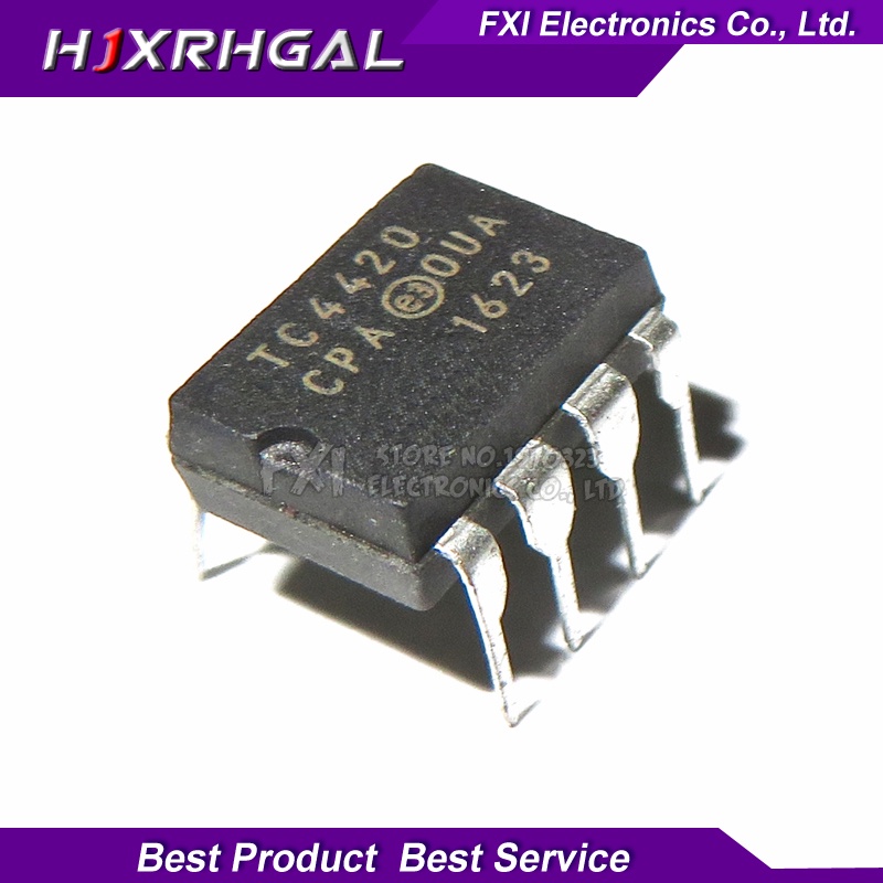 10PCS TC4420CPA TC4420 DIP-8 DIP ใหม่เดิม