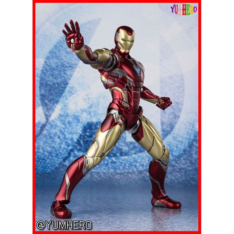 [งานแท้100%] S.H.Figuarts โมเดล ฟิกเกอร์ ไอรอน แมน มาร์ค85 อเวนเจอร์ส Model Iron Man Mark 85 Marvel Avengers Endgame