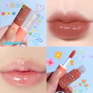 ลิปสติกลิปกลอส Velvet Matte ติดทนนานป้องกันน้ํา 20 สี Tslm2