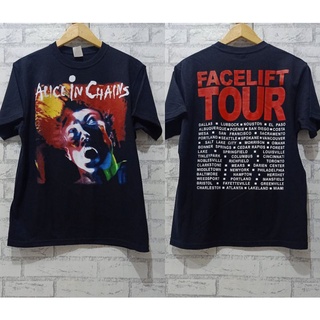 [S-5XL] เสื้อยืด ลาย Alice IN CHAIN Facelift Tour