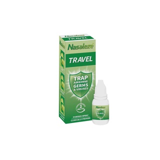 Exp 01/03/25 Travel 800mg. ดักจับ ไวรัส นาซารีส Powder Spray 365wecare