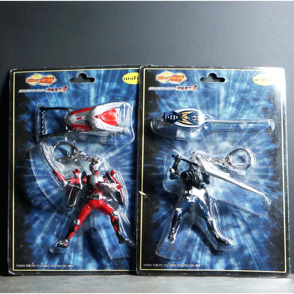 Unifive Ryuki + Knight Keychain kamen rider masked rider toy figure มดแดง คาเมนไรเดอร์ มาสไรเดอร์ พวงกุญแจ