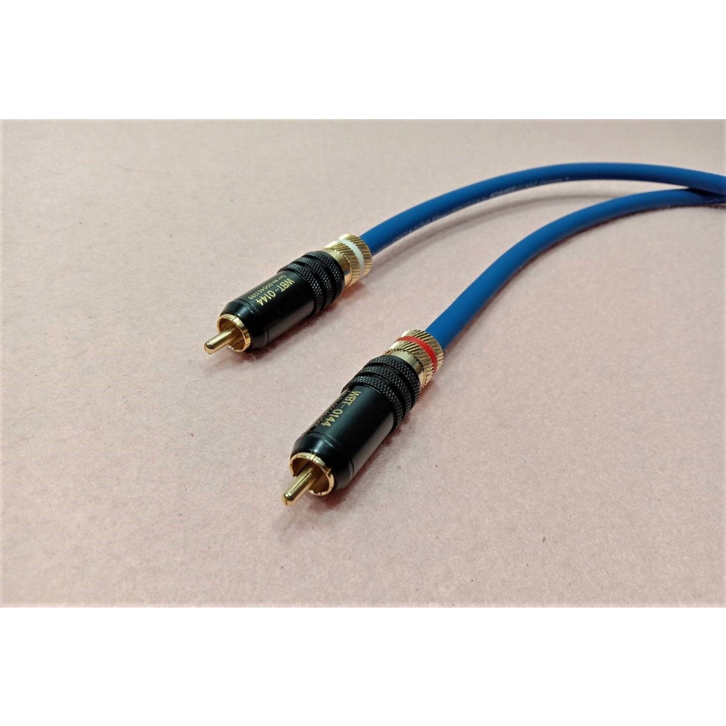 u.สาย RCA Sommer SC-Primus 200-015 พร้อมใช้งาน หัว RCA WBT ระบบล๊อก ราคาต่อ 2 เส้น