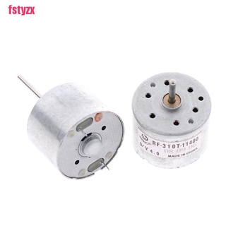 Fstyzx Rf - 310 T - 11400 3 V 6 V Dc 5 . 9 V 4000-7100 Rpm Dc มอเตอร์ Diy Cd / หุ่นยนต์