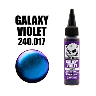 สี Skull Color : Galaxy Violet